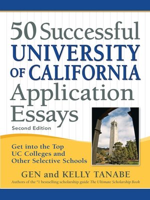 50 Successful University of California Application Essays - ebook